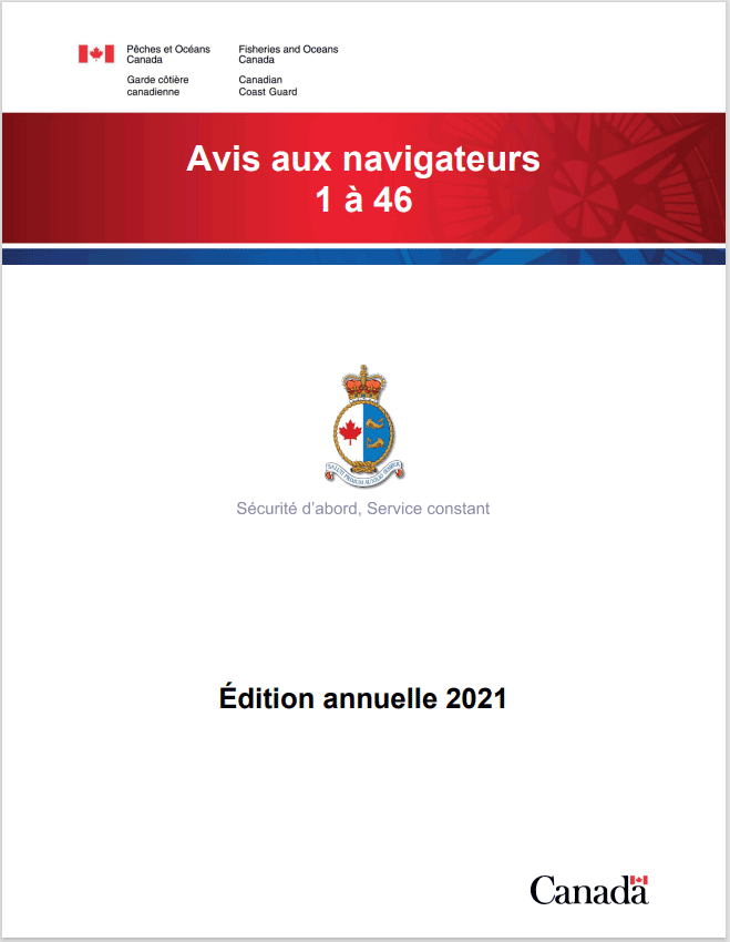 Édition annuelle des Avis aux navigateurs