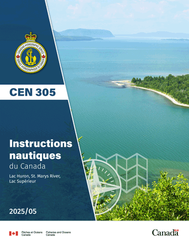 CEN 305 Lac Huron, St. Marys River, Lac Supérieur